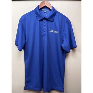 Savannah Technical College‎ Polo Mens Medium Blue Embroidered Savannah Georgia